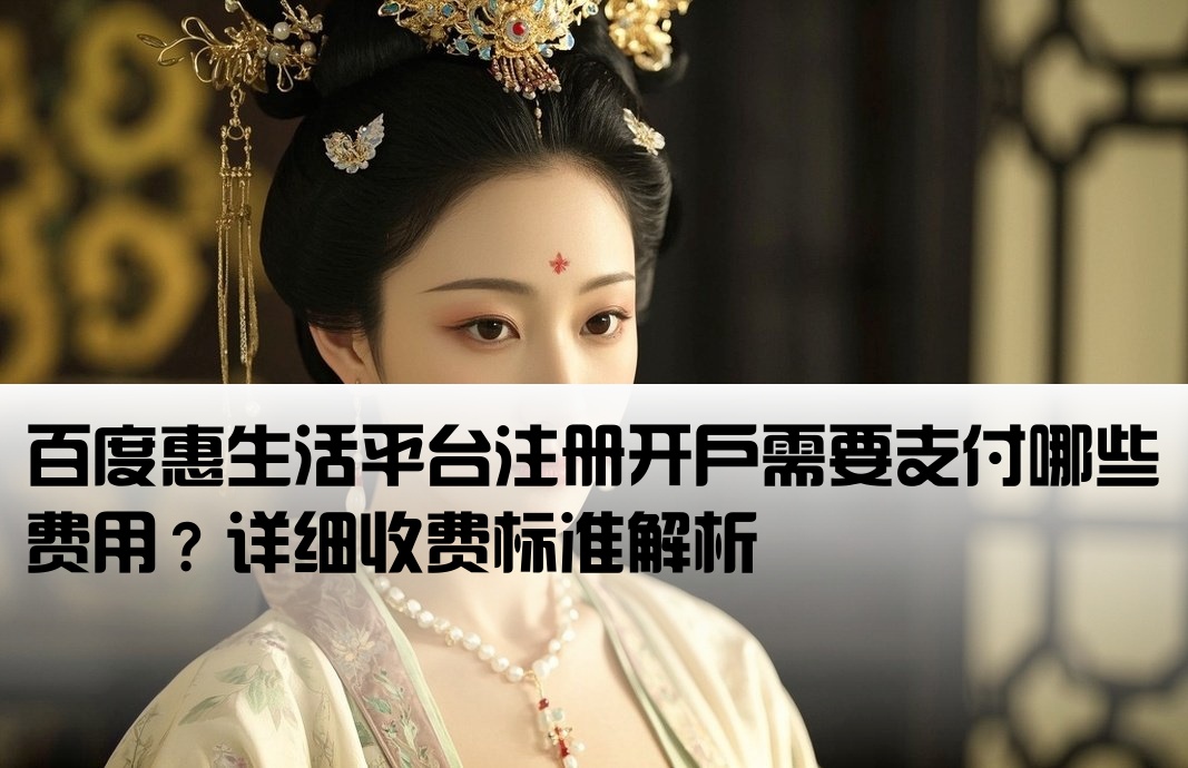 百度惠生活開戶費用多少