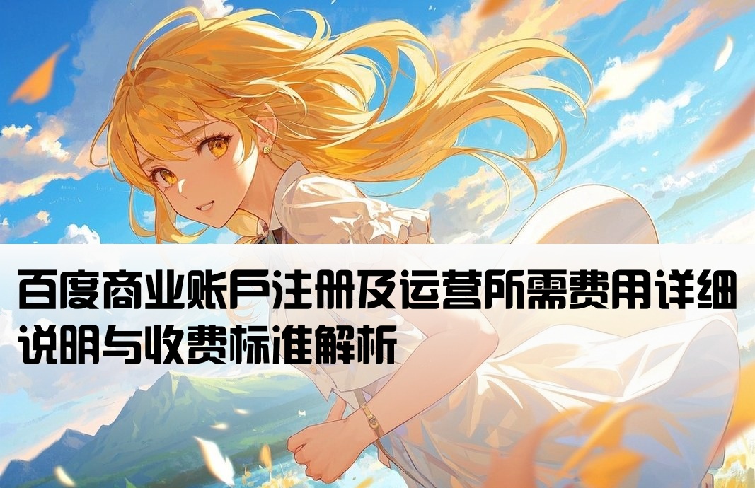 百度經(jīng)商開戶多少費(fèi)用了