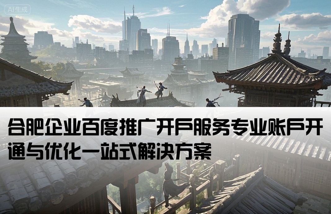 合肥百度推廣帳戶開戶