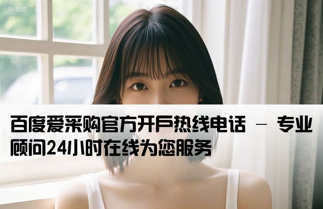 百度愛采購開戶服務電話