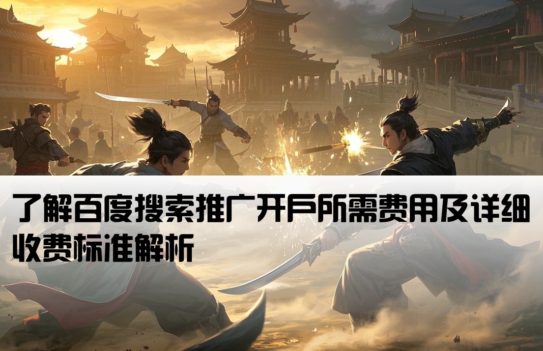 百度搜索開戶費用