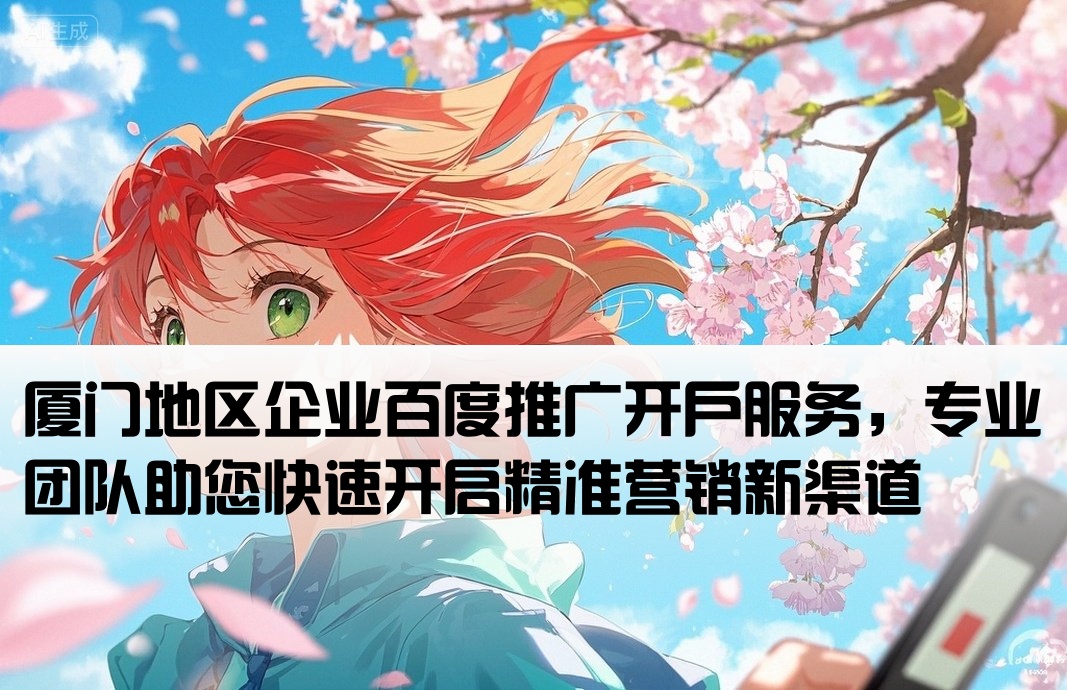 廈門百度推廣開戶