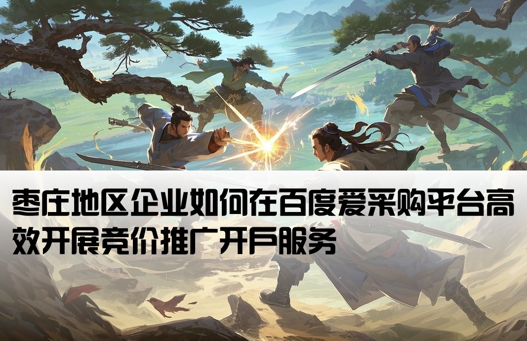 棗莊百度愛采購競價開戶
