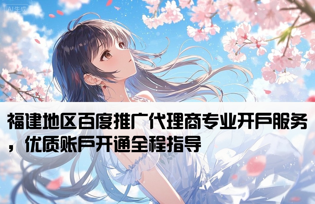 福建百度代理商開戶