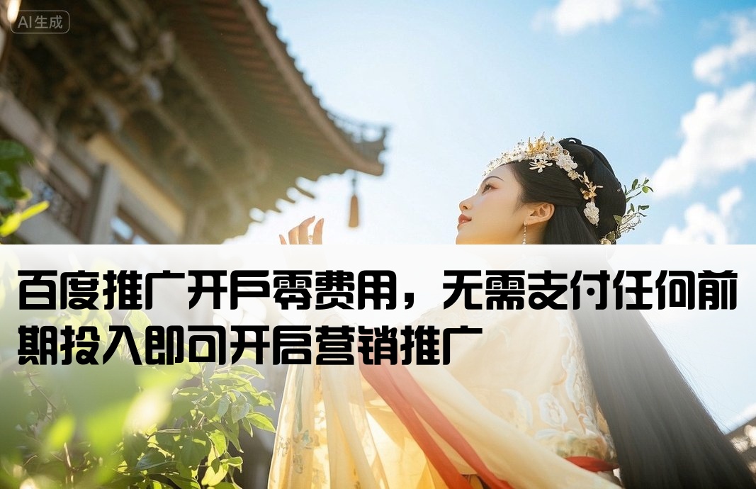 百度推廣開戶免費