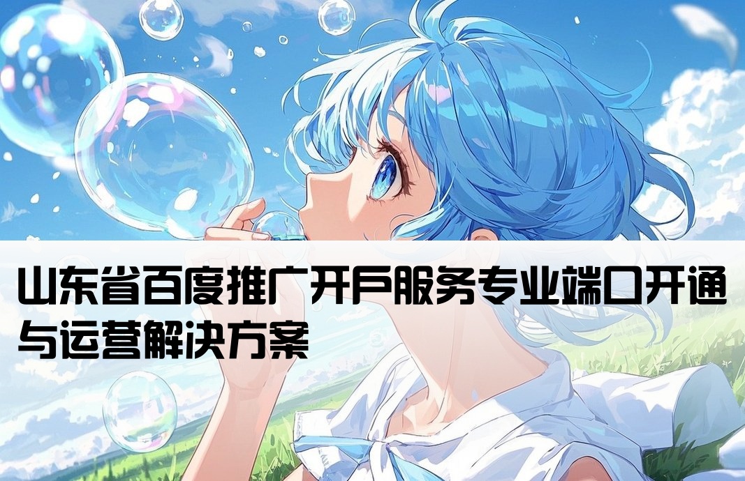 山東百度端口開戶