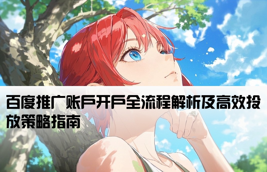 百度付費(fèi)推廣開戶方案