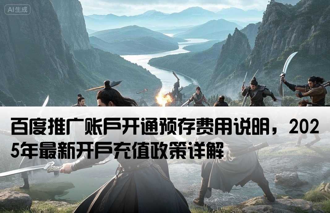 百度推廣開戶預存