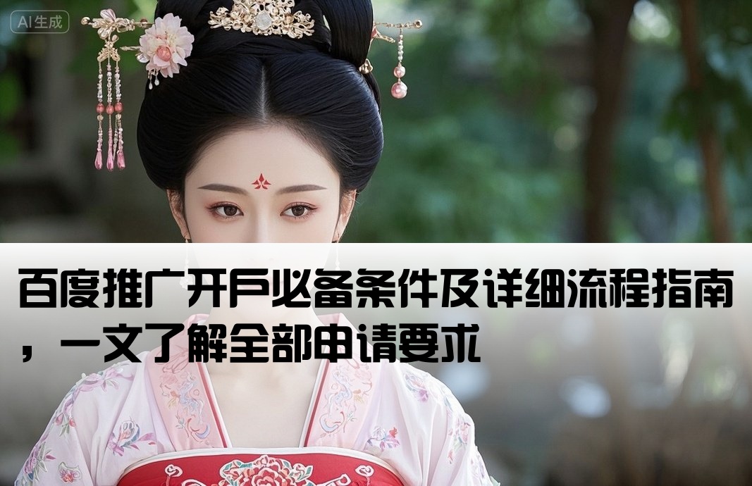 在百度推廣開戶需要什么