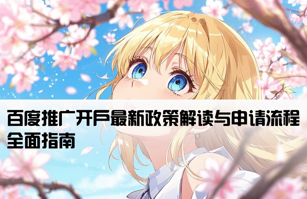 百度推廣開戶政策