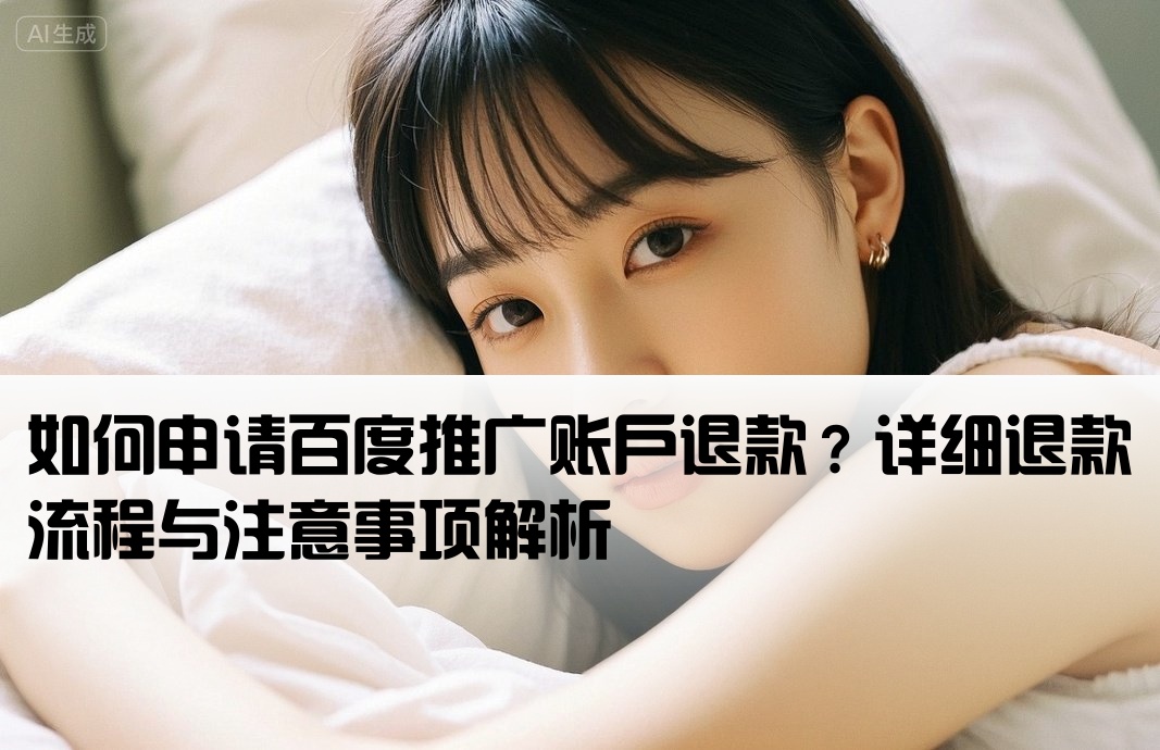 百度推廣開戶怎么退款
