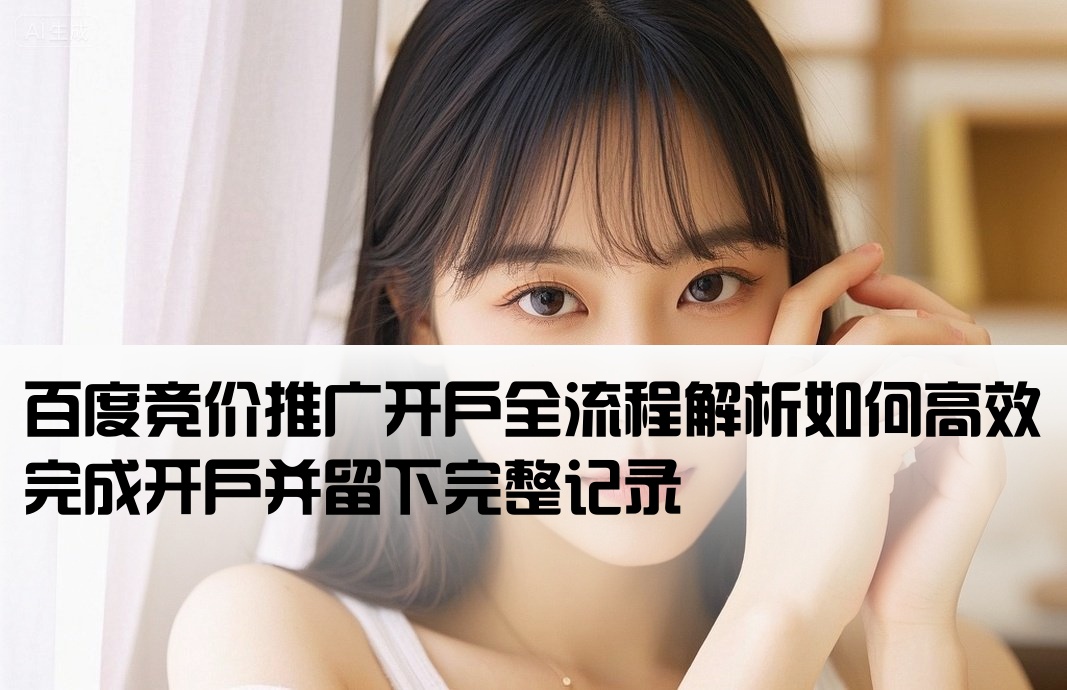 百度競價如何開戶留痕