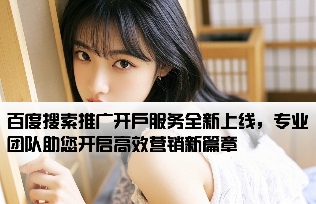 百度搜索引擎推廣開戶