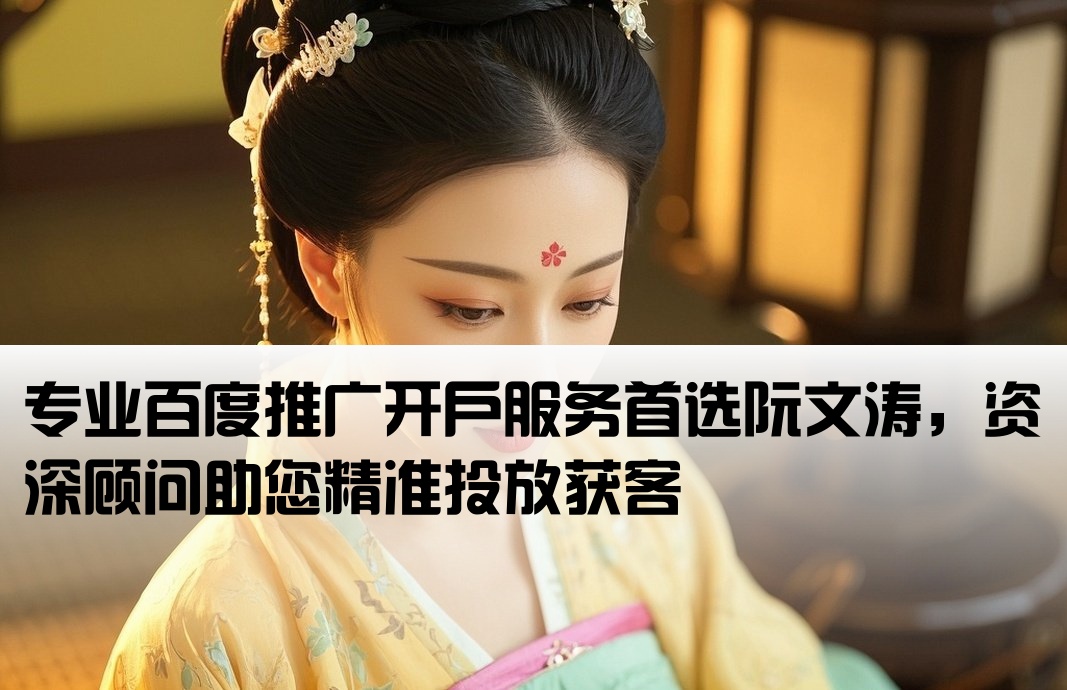 百度推廣開戶得找阮文濤