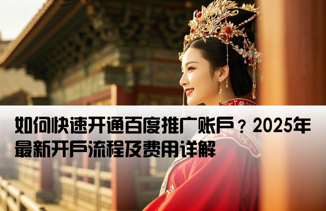 百度推廣開戶需要
