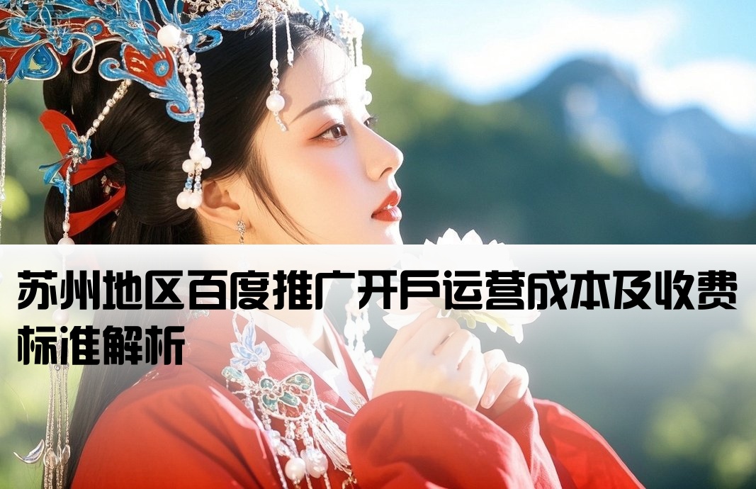 蘇州百度運營開戶費用