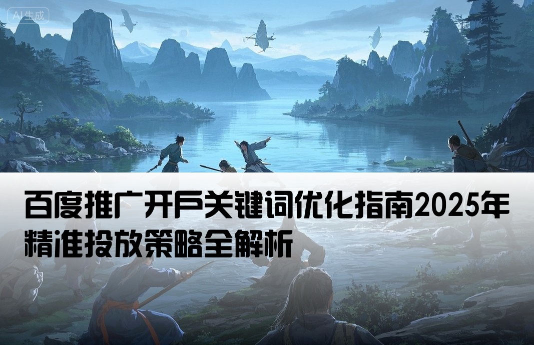 百度推廣開戶關鍵詞