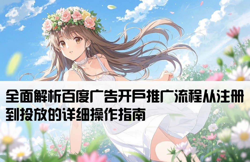 百度廣告怎么開戶推廣的