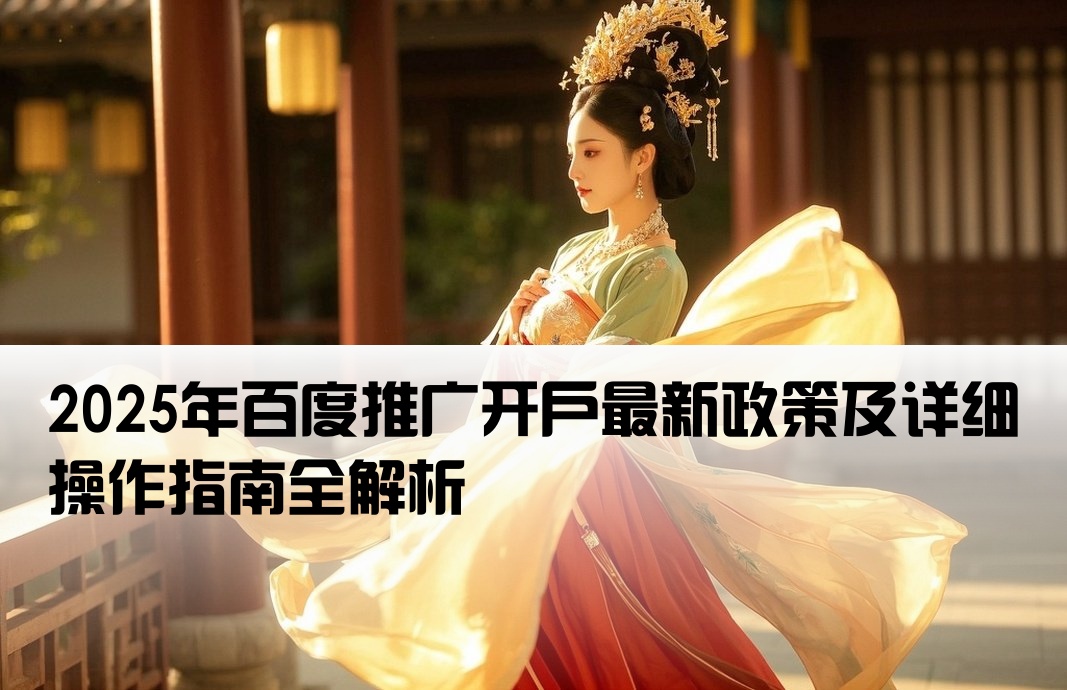 百度推廣開戶標準