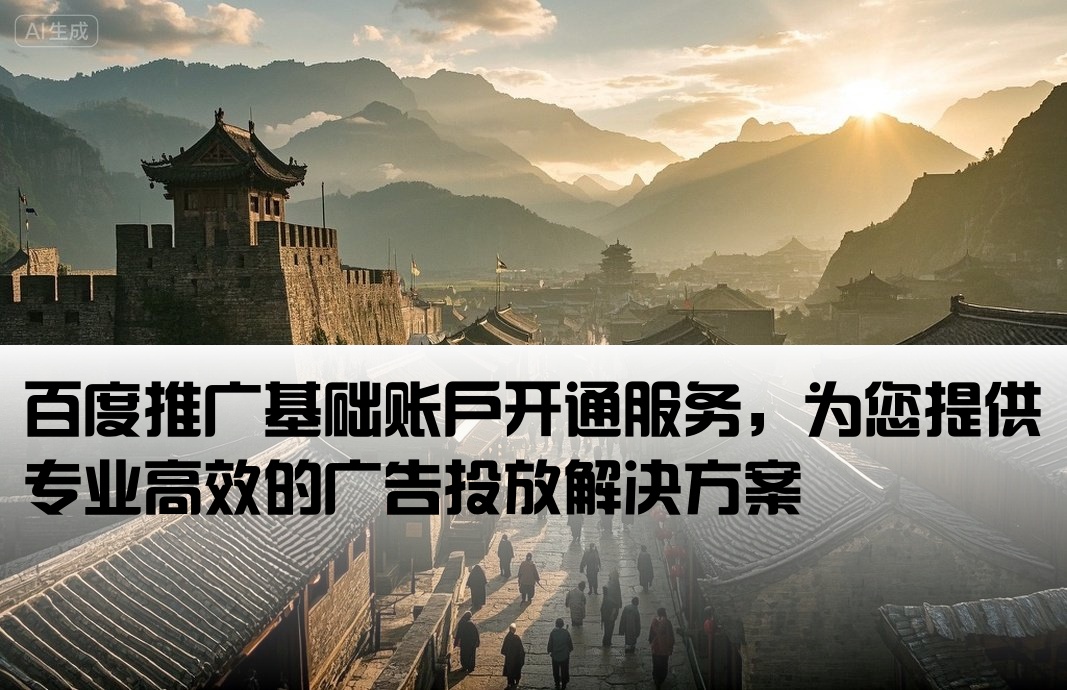 百度推廣普通開戶