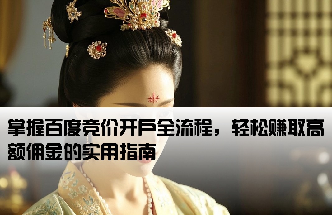 百度競價(jià)怎么開戶賺傭金