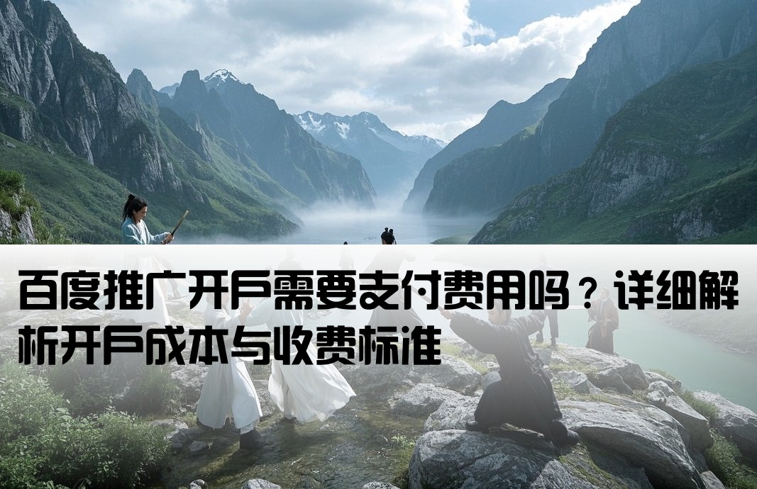 百度推廣開戶要錢嗎