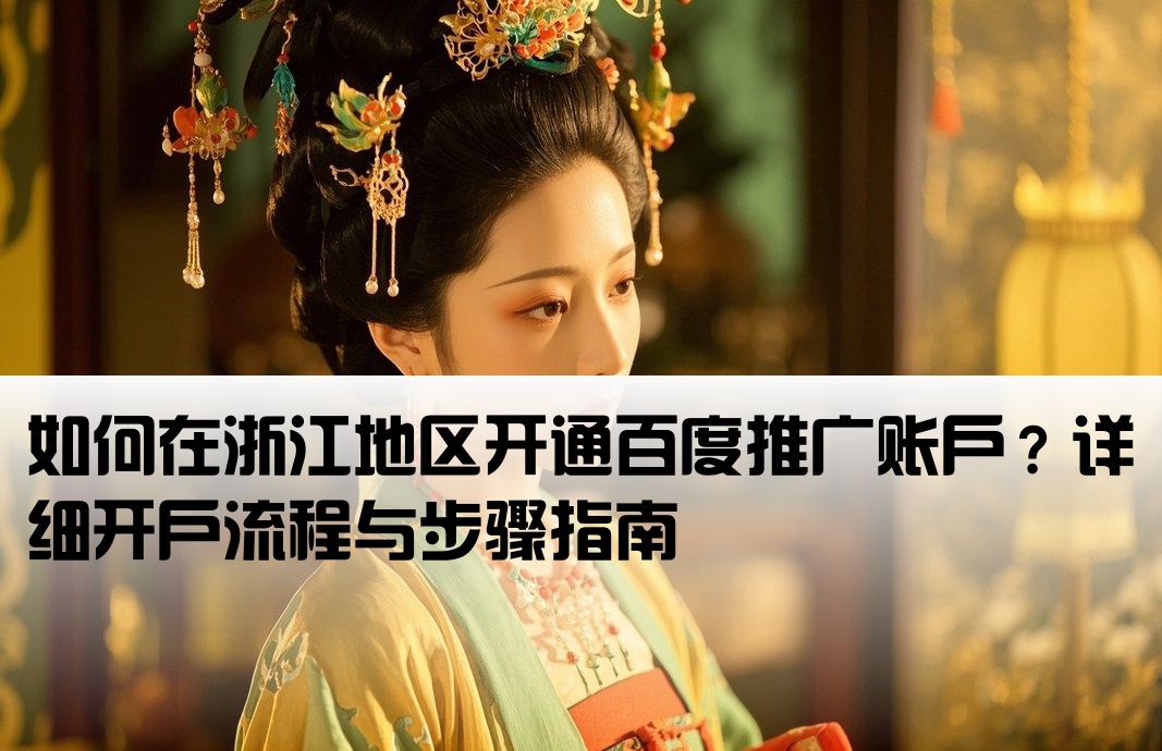 浙江百度推廣開戶怎么開