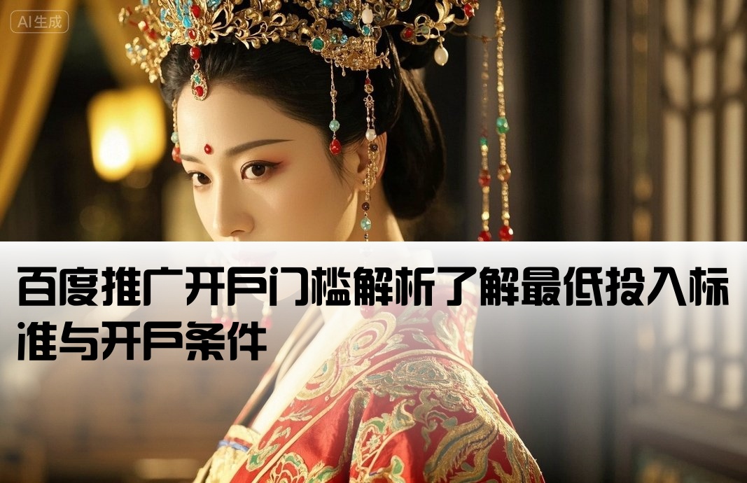 百度推廣開戶的最低標(biāo)準(zhǔn)