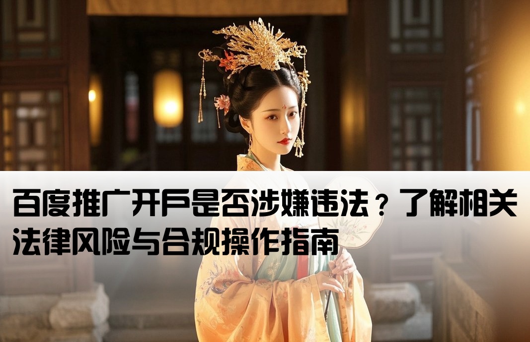 百度推廣開戶犯法嗎