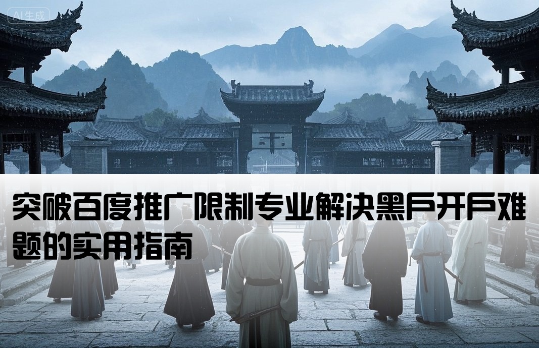 百度推廣黑戶開戶