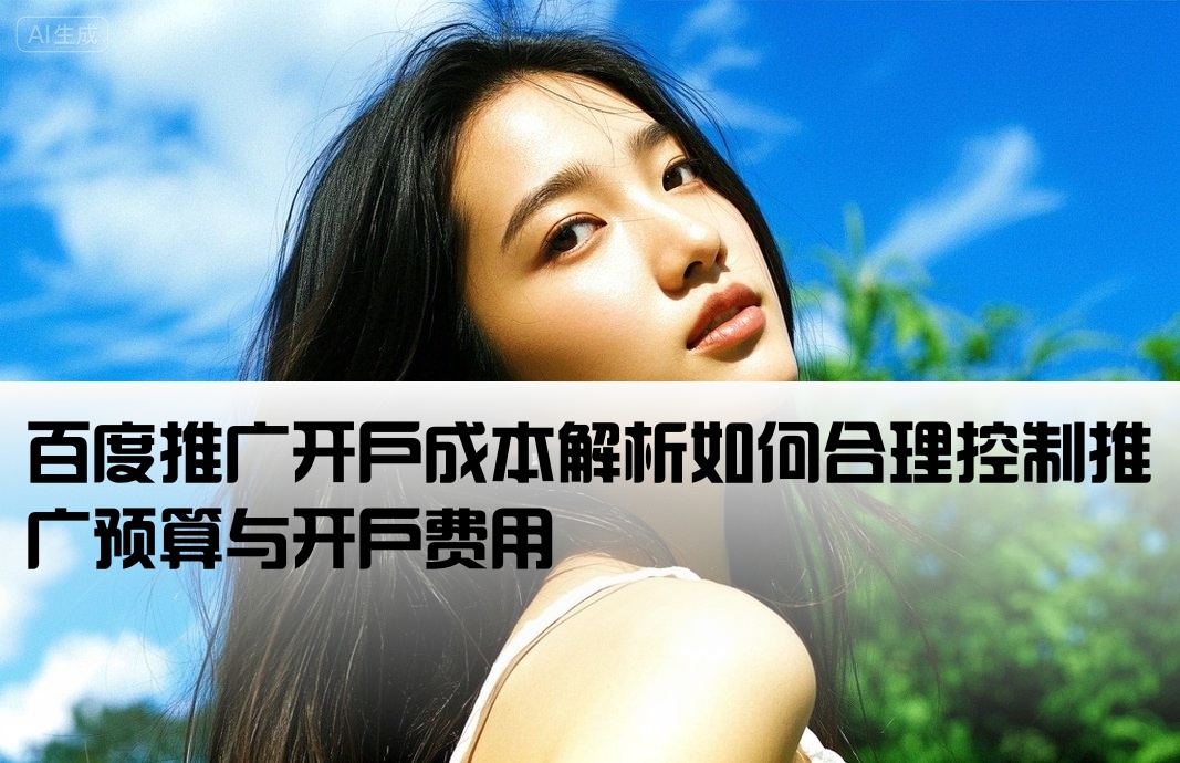 百度推廣怎么開戶費用高