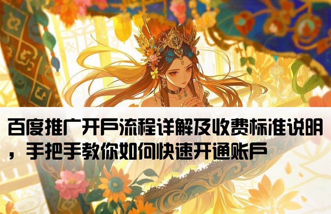 百度推廣怎么開戶怎么收費