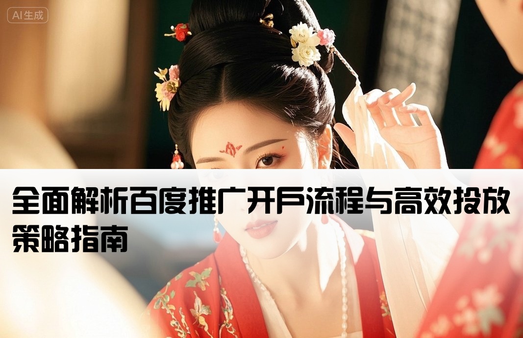 百度推廣開(kāi)戶方案