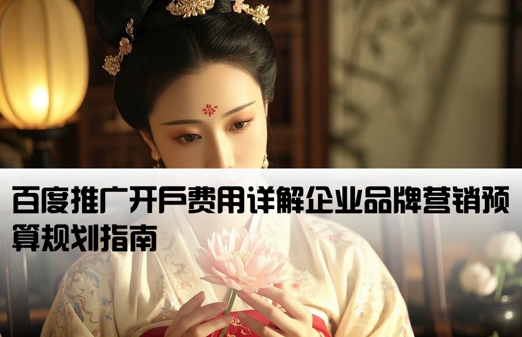 百度品牌推廣開戶費用