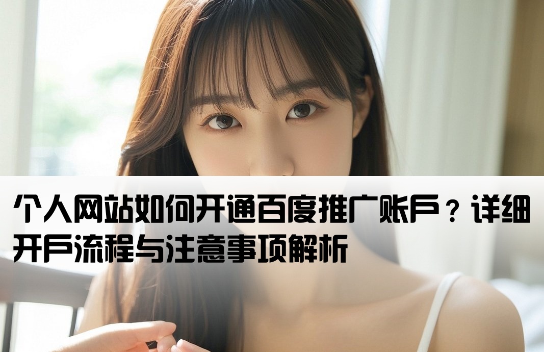 百度推廣開戶 個人網(wǎng)站