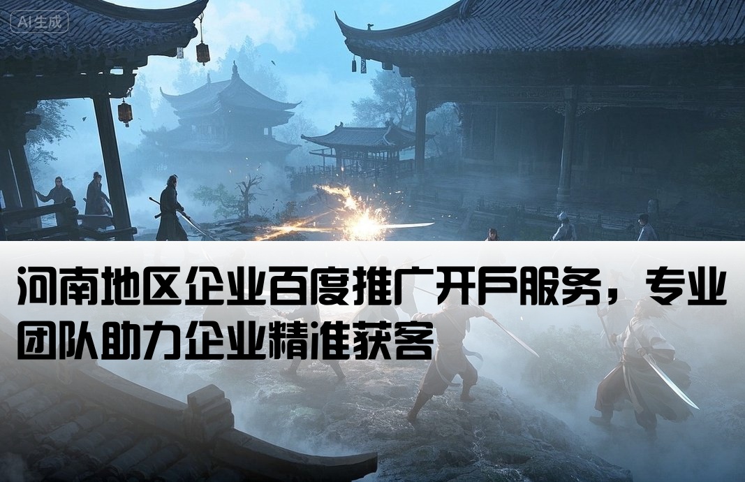 百度推廣河南開戶