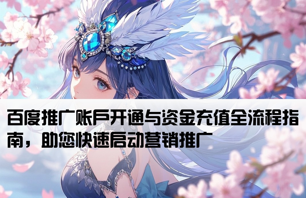 百度推廣開戶及充值