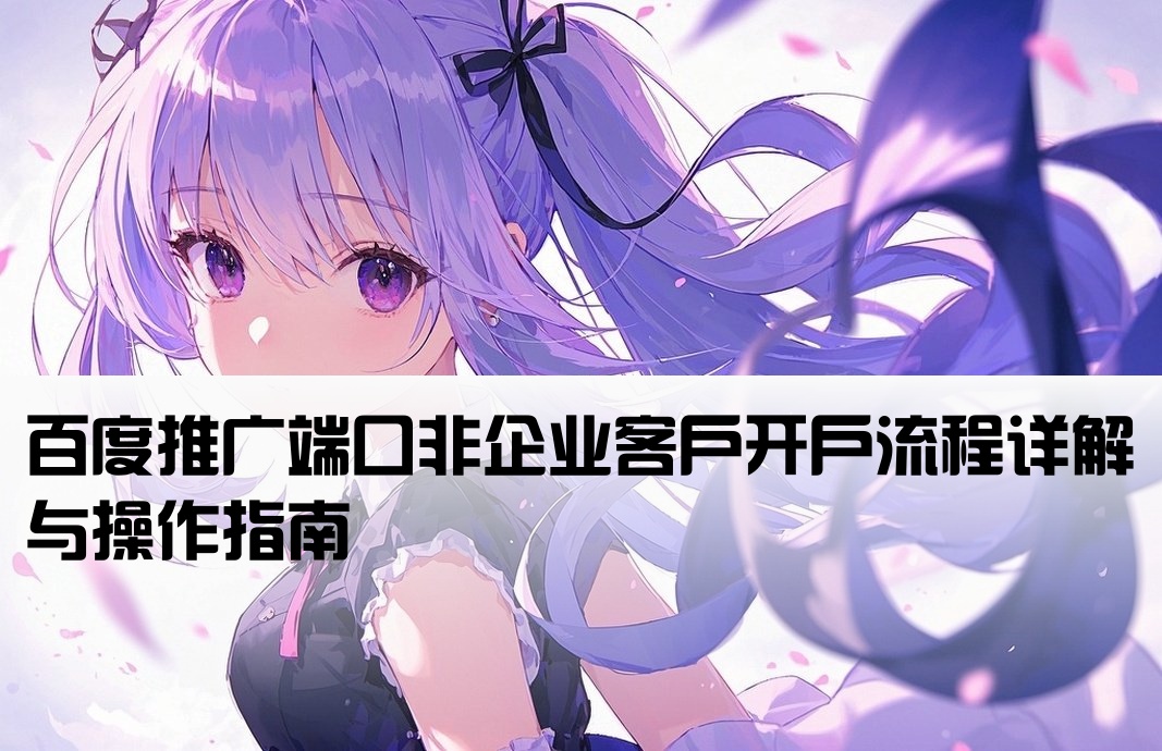 百度端口非企開戶