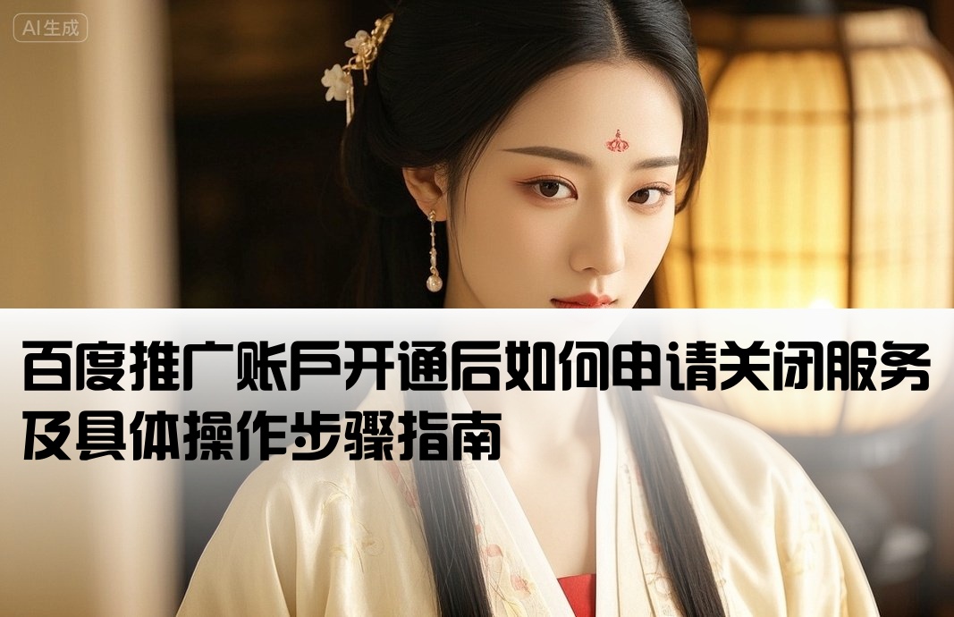 百度推廣開戶后怎么關閉