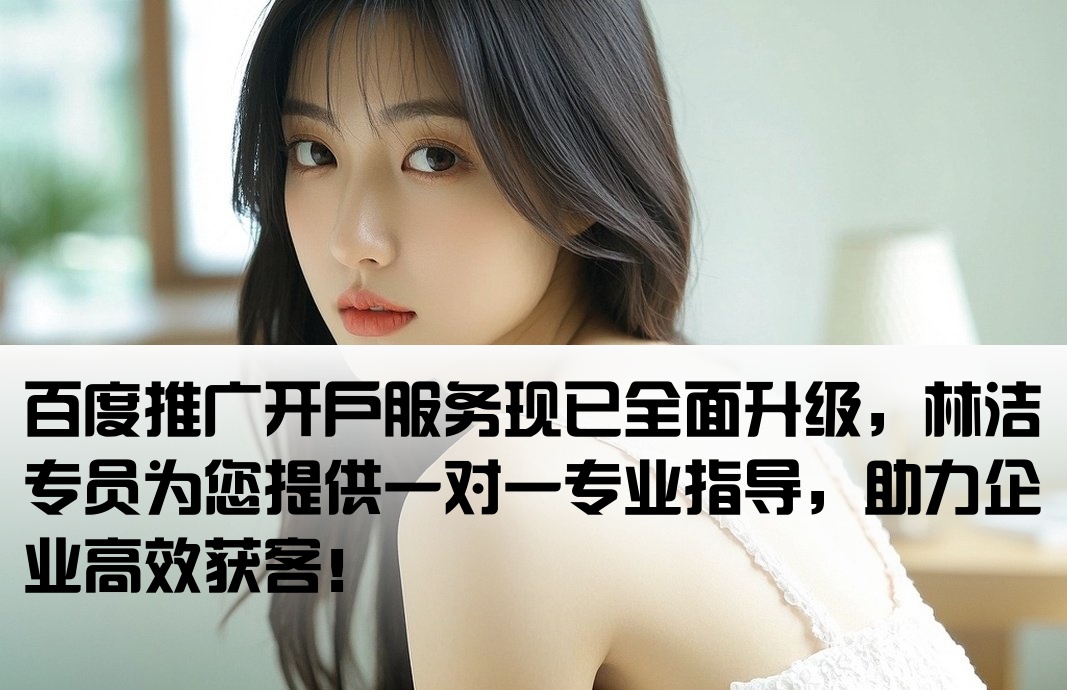 百度推廣開戶快去林潔
