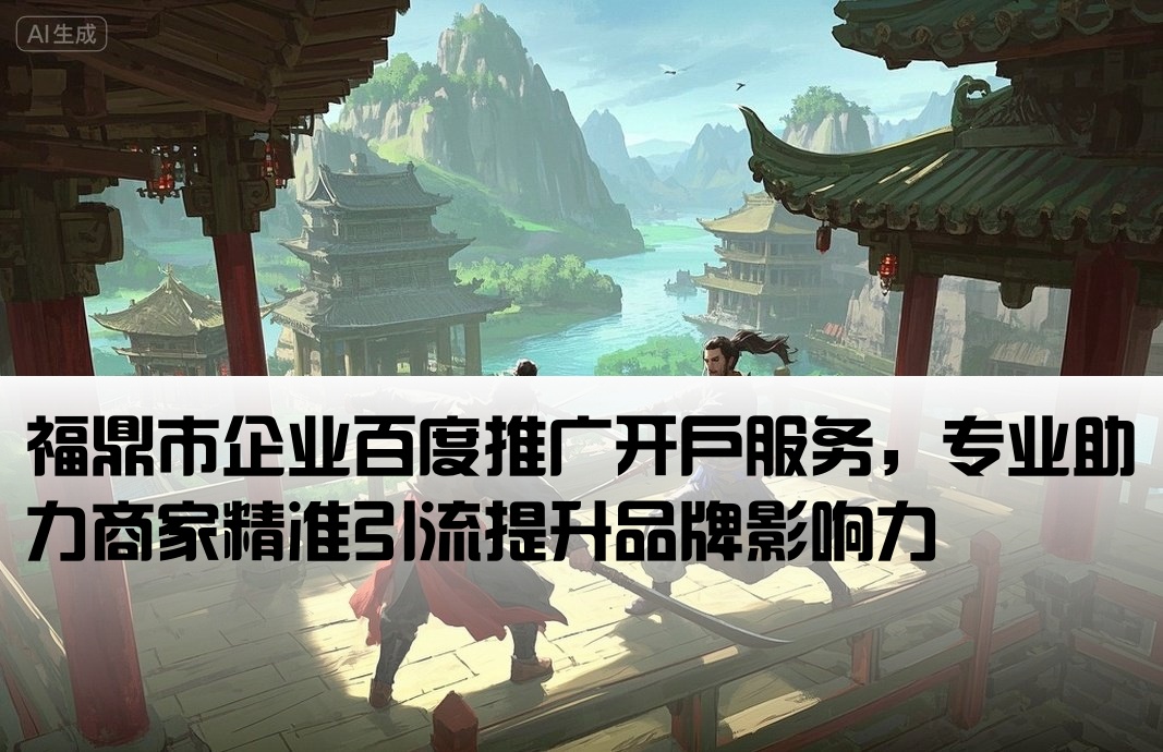 福鼎市百度推廣開戶